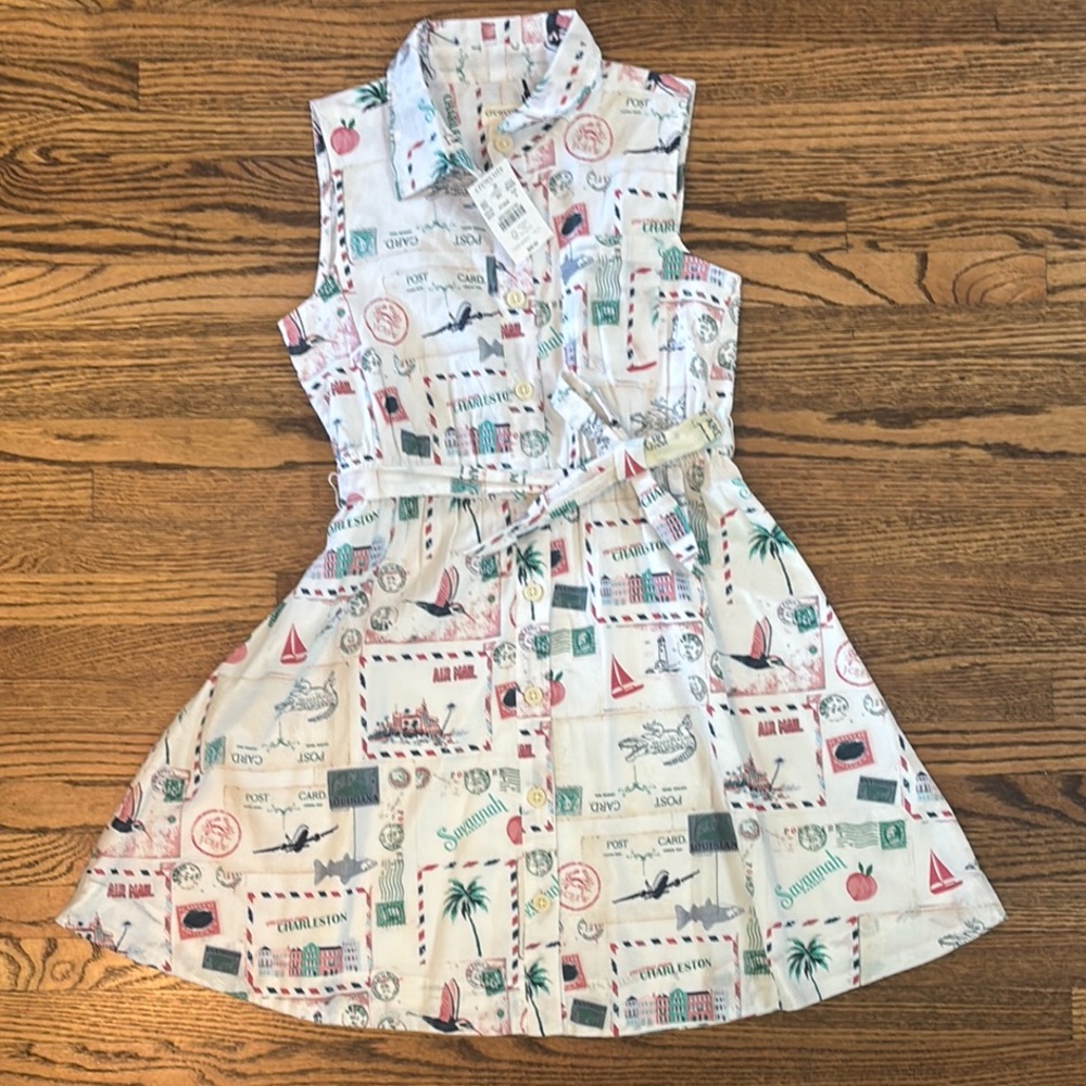 BNWT Crewcuts Multicolor Printed Kids Dress